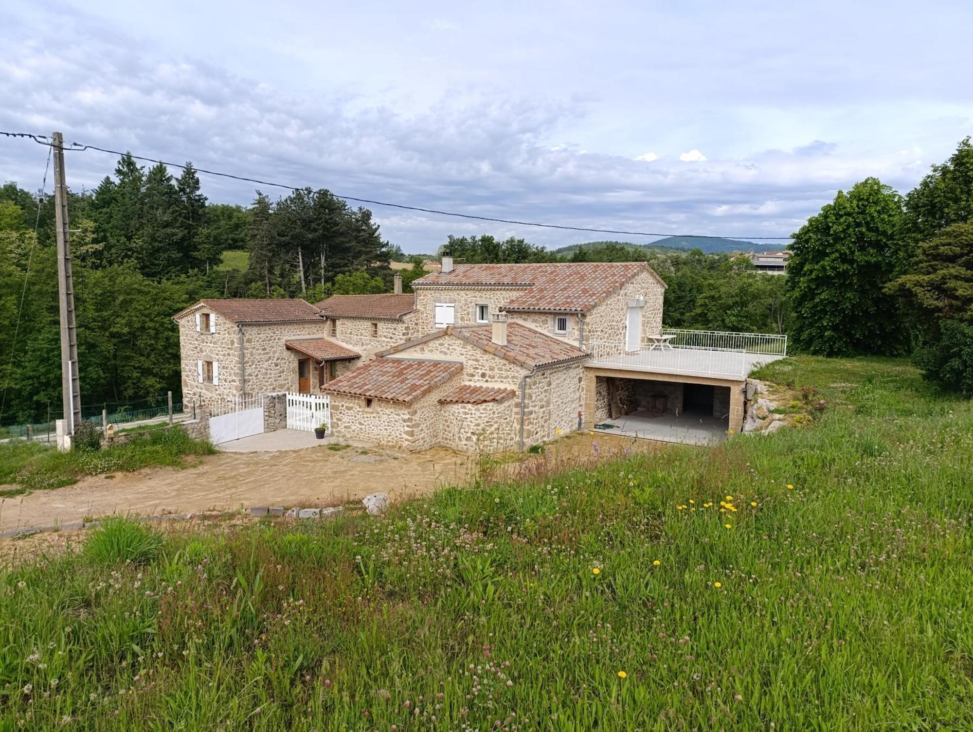 Ancienne Ferme Tranquille En Haute Ardeche Etables  Ngoại thất bức ảnh