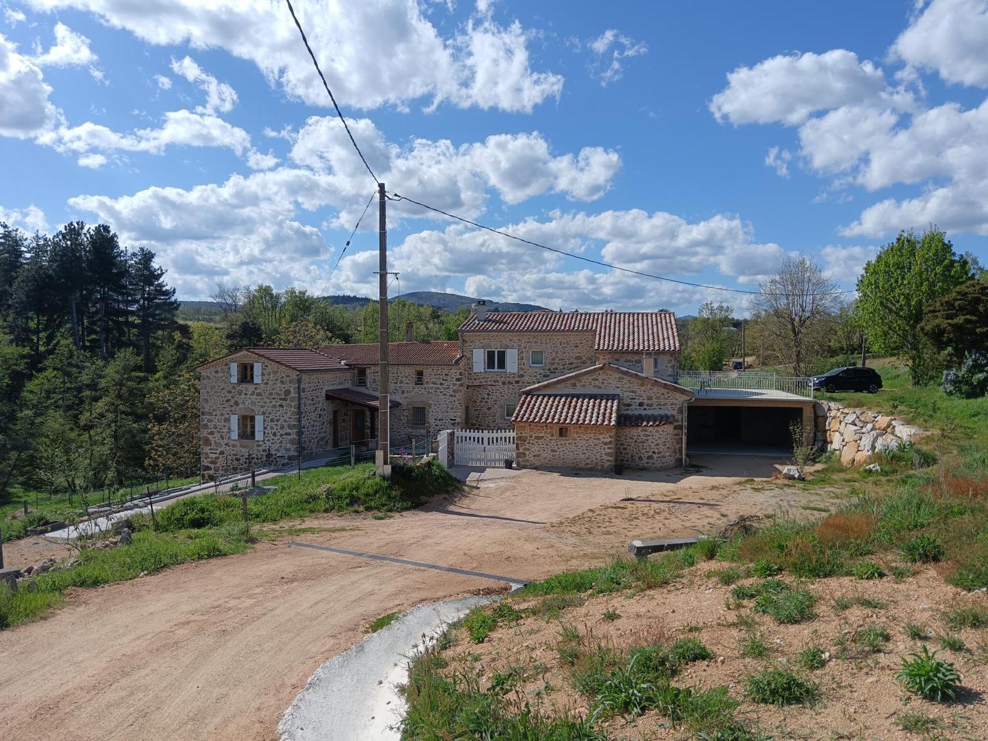 Ancienne Ferme Tranquille En Haute Ardeche Etables  Ngoại thất bức ảnh